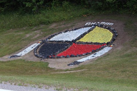Four directions medicine wheel, Squaw Lake, Minnesota 02