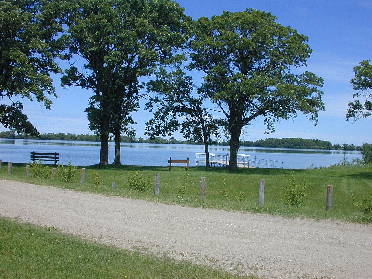 Luce Line Bike-Walk Trail, Cosmos MN - Lake Thompsom - panoramio (1)