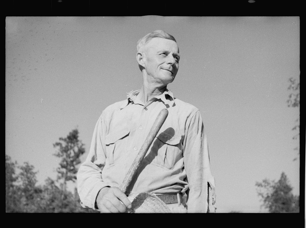 Farmer who has been resettled on good land, Dyess Colony, Mississippi County, Arkansas