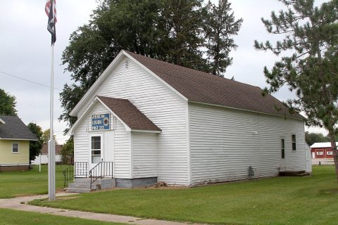 American Legion building Post 213-Clarissa, Minnesota