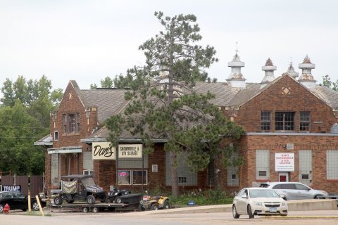Former creamery building-Clarissa, Minnesota