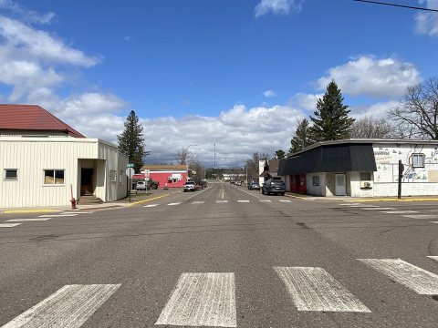 Barnum, Minnesota-commercial area at Main Street