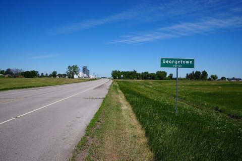 Georgetown, Minnesota is on U.S. Route 75