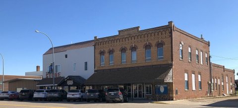 First National Bank building, east side of N St. Paul Avenue