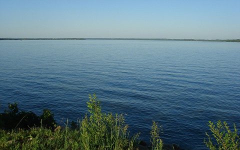 Lake Minnewaska from the park
