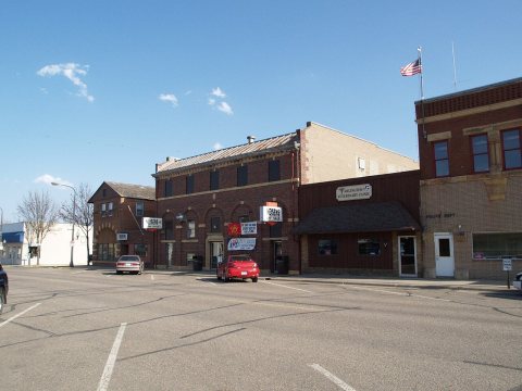 Bar, Veterinary Clinic and Police Dept