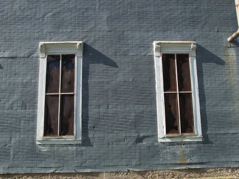 Metal Siding with windows