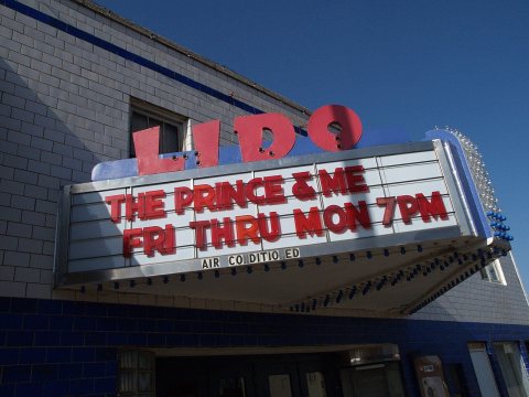Lido Theater Marquee
