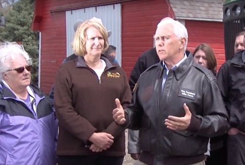 Vice President Pence Visits Glyndon, MN to Discuss Issues with Farmers 1