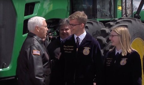 Vice President Pence Visits Glyndon, MN to Discuss Issues with Farmers 4