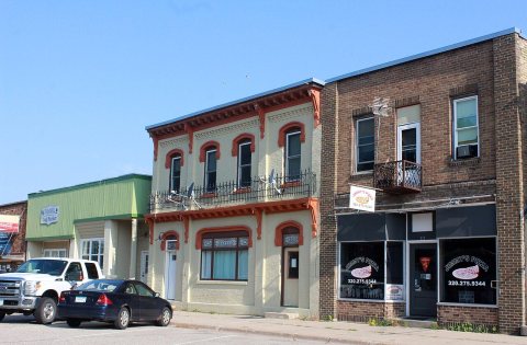Businesses along Atlantic Avenue