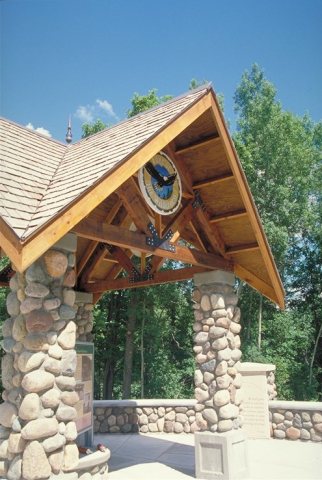 Edge of the Wilderness - Bigfork Interpretive Kiosk
