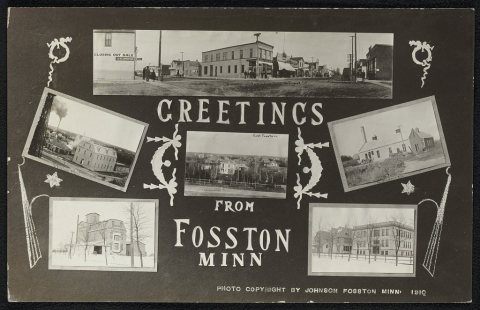 Greetings from Fosston, Minn