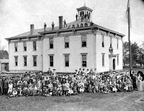 Dodge Center School - 1886