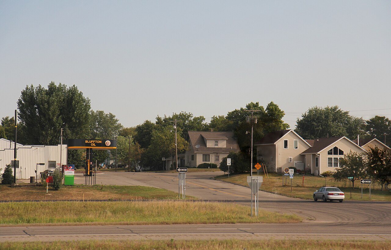 Bluffton MN downtown