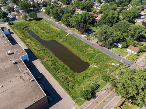 Jackson Pond Aerial View