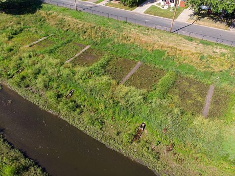 Jackson Pond Aerial View