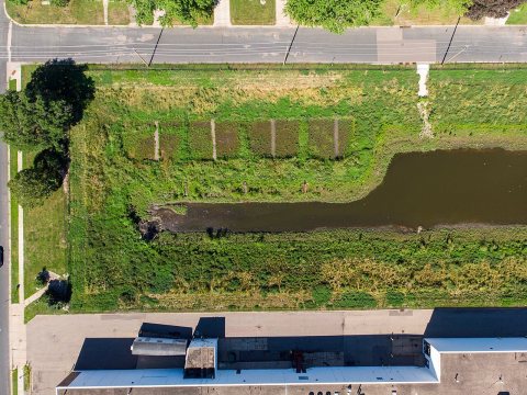 Jackson Pond Aerial View