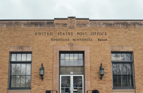 US Post Office - Pipestone, Minnesota 56164
