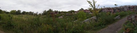 Panorama at Pipestone National Monument