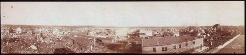 Chisholm, Minn., Nov. 5th 1908, taken sixty days after the fire