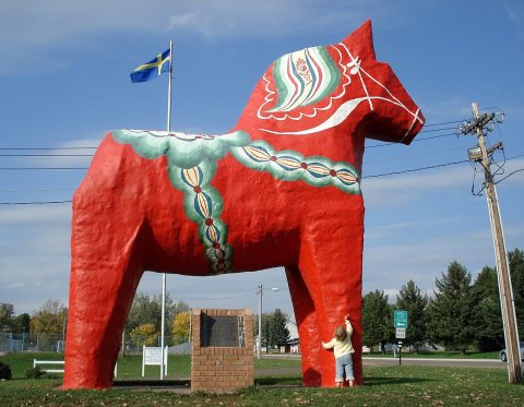 Dala horse-Mora, Minnesota