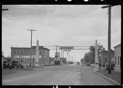 Highway U.S. No. 10 near Wadena, Minnesota