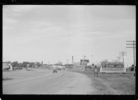 Untitled photo, possibly related to: Highway U.S. No. 10 near Wadena, Minnesota