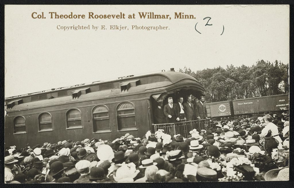 Col. Theodore Roosevelt at Willmar, Minn