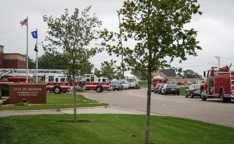 City of Rogers Minnesota Community Room and Fire Station
