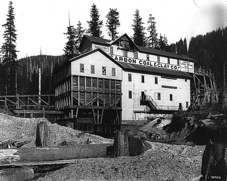 Washery of the Carbon Coal and Clay Co., Blaine, Washington, 1911