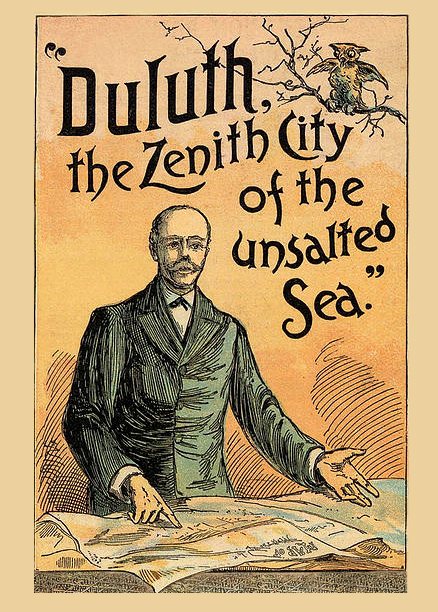 Duluth & the Unsalted Sea -- 1887