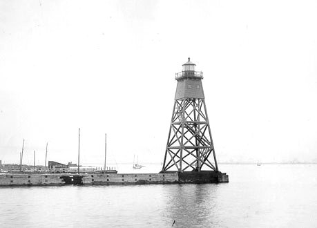 Duluth South Breakwater Rear Light, Circa 1893