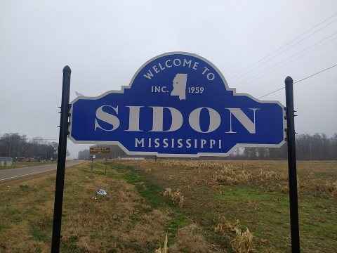 Sidon Welcome Sign