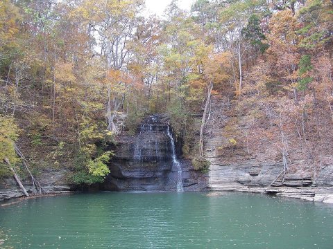Natchez Trace Parkway - Cooper Falls in