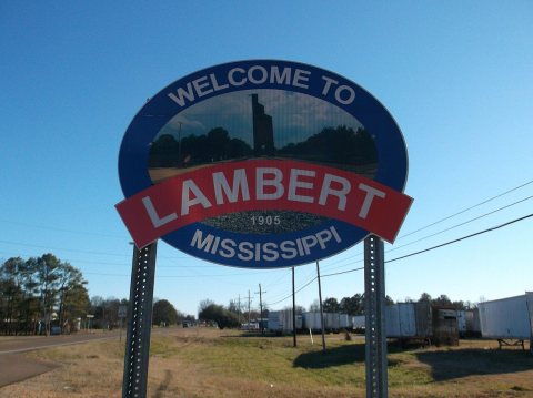 LambertMississippiWelcomeSign