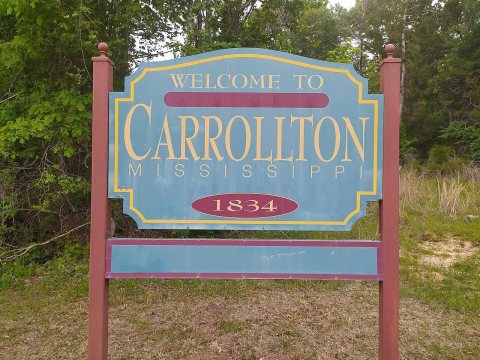 CarrolltonMSWelcomeSign