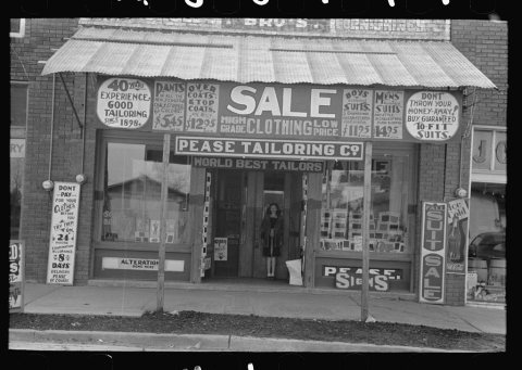 Untitled photo, possibly related to: Clothing store