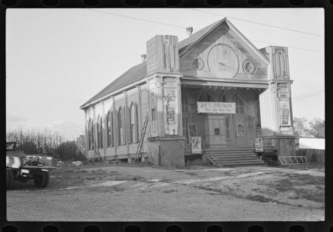 Church turned into a movie house