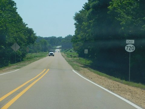 Mississippi Highway 720 near