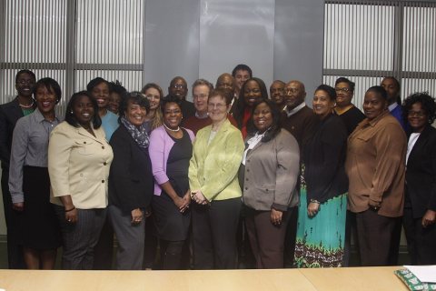 EPA meets with academics and staff from Mississippi Valley State University in Itta Bena