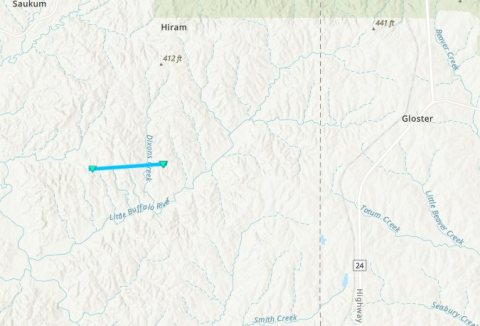 2024 Gloster, MS EF0 prelim path