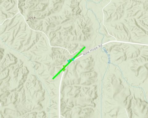 2024 Gloster, MS EF1 prelim path