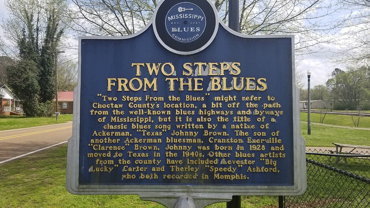 Two Steps From The Blues- Blues Trail Marker