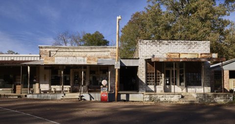 An old general store and adjacent restaurant