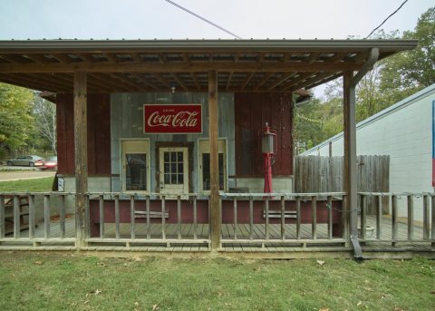 The old railroad depot