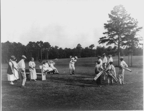 No. 1 tee, Brown's Wells golf course, Hazlehurst, Miss