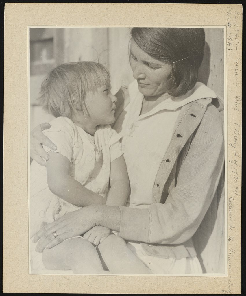 Red Cross beneficiaries near Cleveland, Mississippi