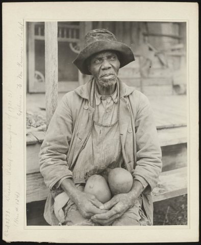 Uncle gets some citrus fruit to pep up his appetite