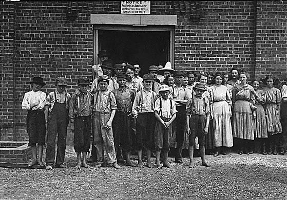 Child workers in